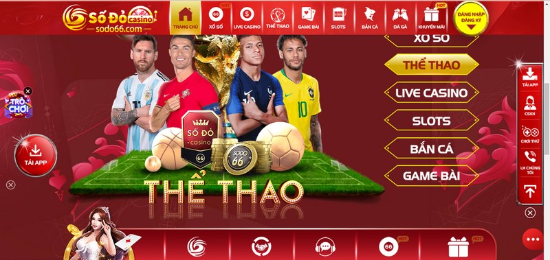 Sản phẩm cá cược tại nhà cái mang đến nhiều dòng game độc đáo